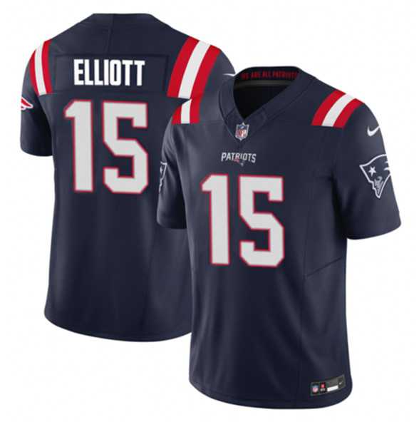 Men & Women & Youth New England Patriots #15 Ezekiel Elliott Navy 2023 F.U.S.E. Vapor Limited Jersey,We sell and wholesale Men & Women & Youth New England Patriots #15 Ezekiel Elliott Navy 2023 F.U.S.E. Vapor Limited Jersey on line form chian!